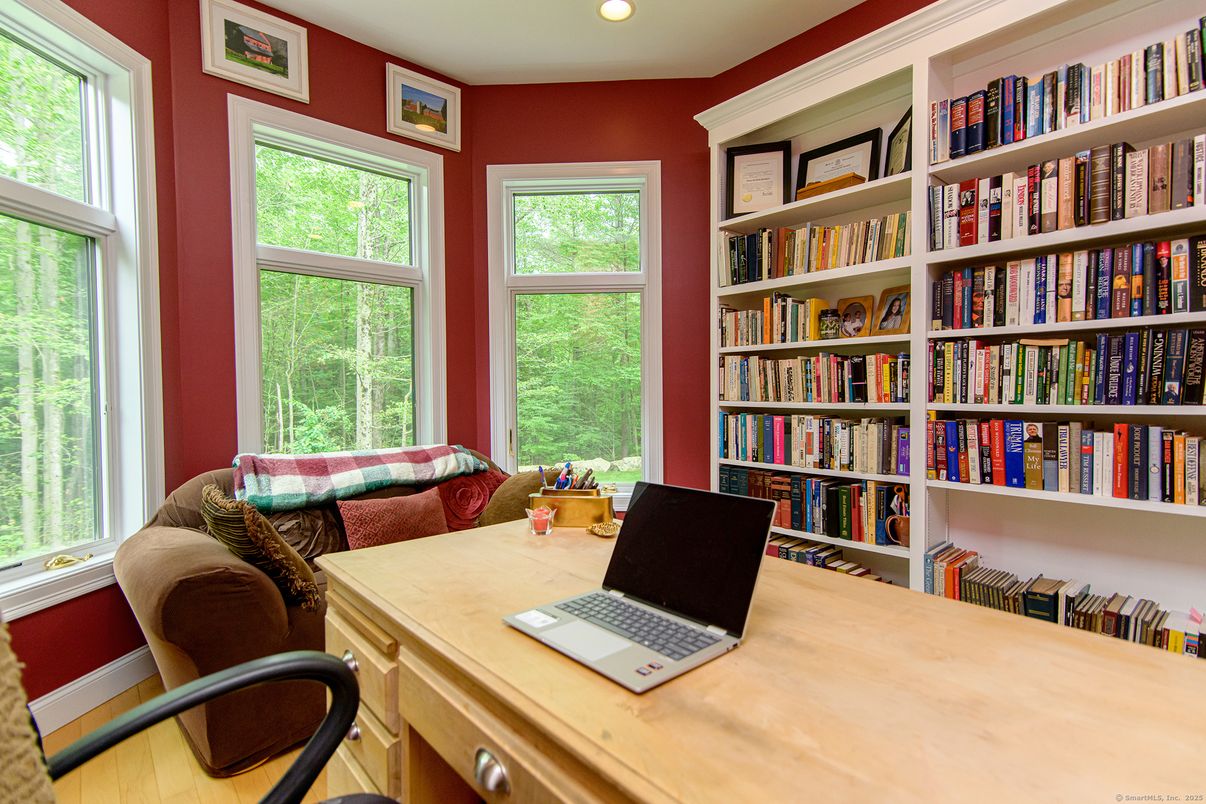 Home Office, Interior, Recessed Lighting