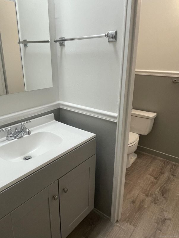 Bathroom, Interior, Wood Texture Flooring