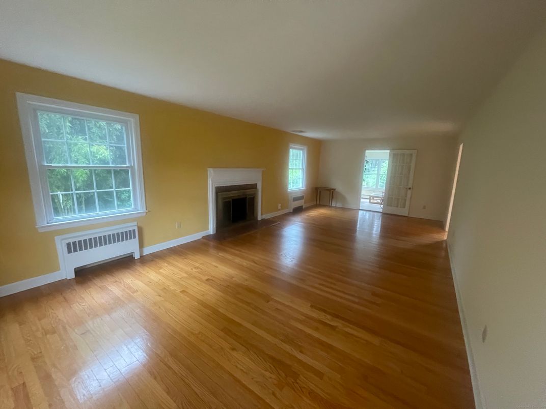 Empty room, Fireplace, Interior, Wood Texture Flooring