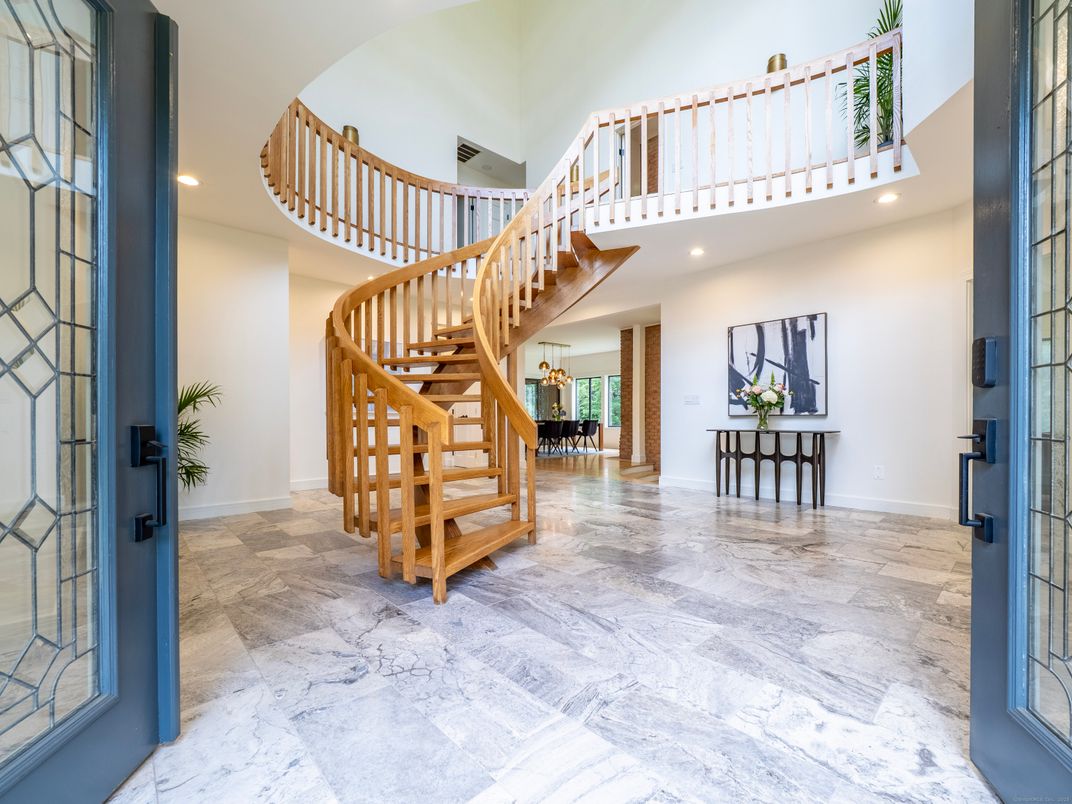 Interior, Marble, Recessed Lighting