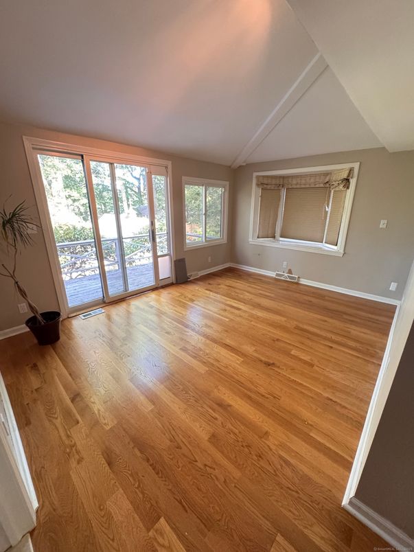 Empty room, Interior, Wood Texture Flooring