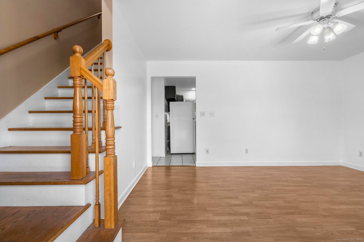 Empty room, Interior, Kitchen, Wood Texture Flooring