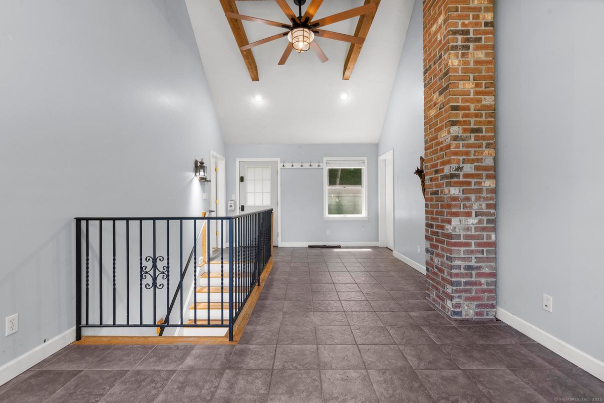 Interior, Recessed Lighting, Stone Walls