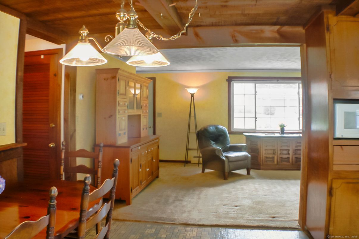 Chandelier, Interior, Wooden Ceilings