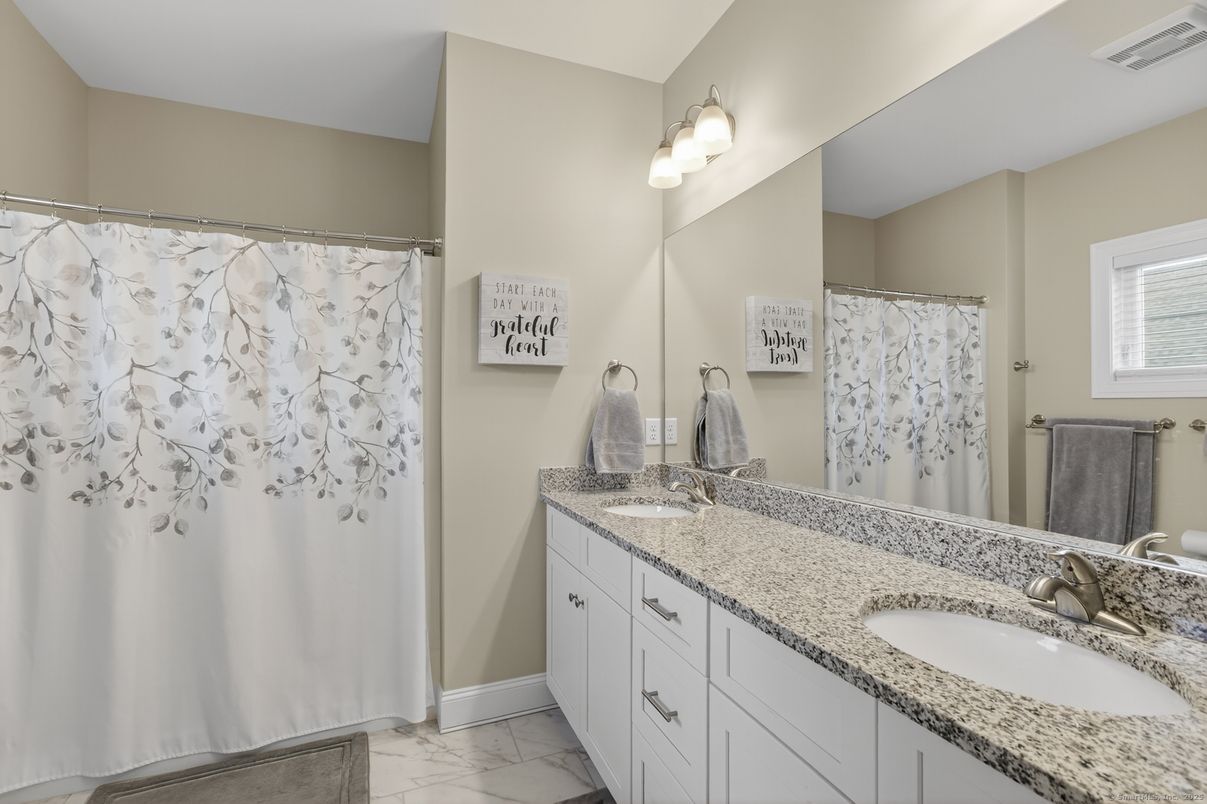 Bathroom, Dual Sink Vanities, Interior, Marble