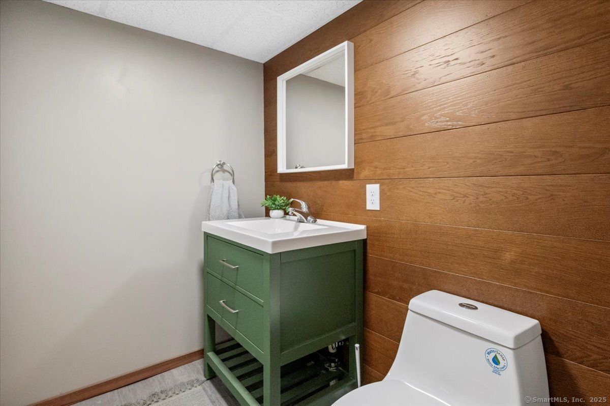 Bathroom, Interior, Wooden Walls