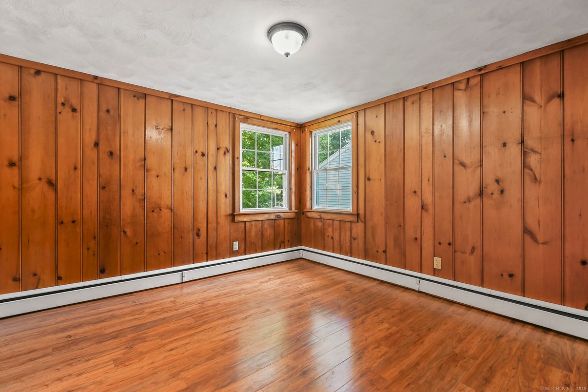 Empty room, Interior, Wood Texture Flooring, Wooden Walls