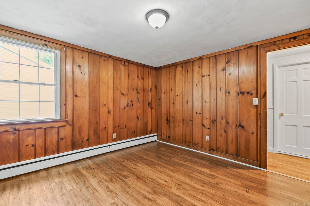 Empty room, Interior, Wood Texture Flooring, Wooden Walls