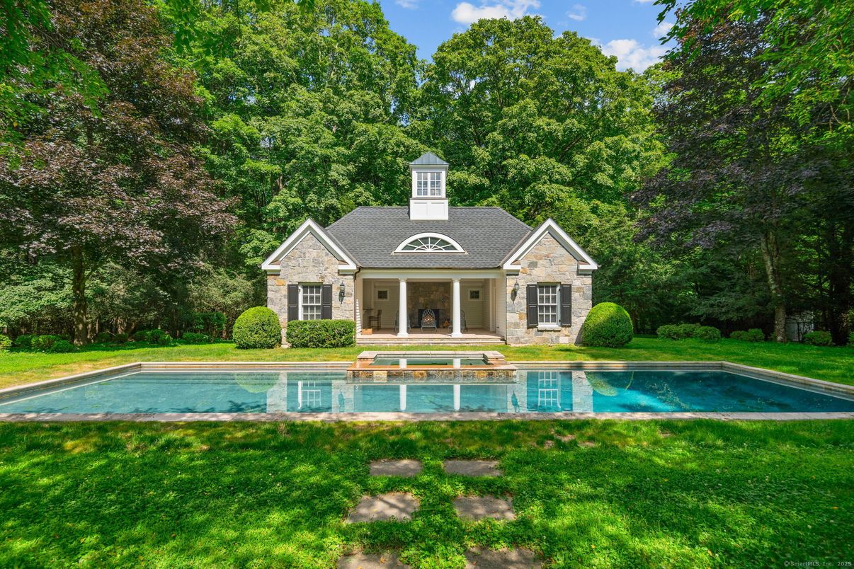 Exterior, Facade, Pool, French Provincial