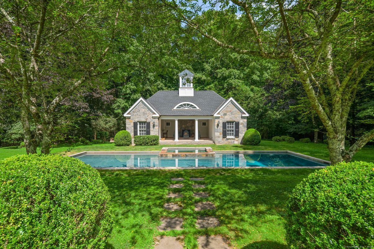 Exterior, Facade, Pool, French Provincial