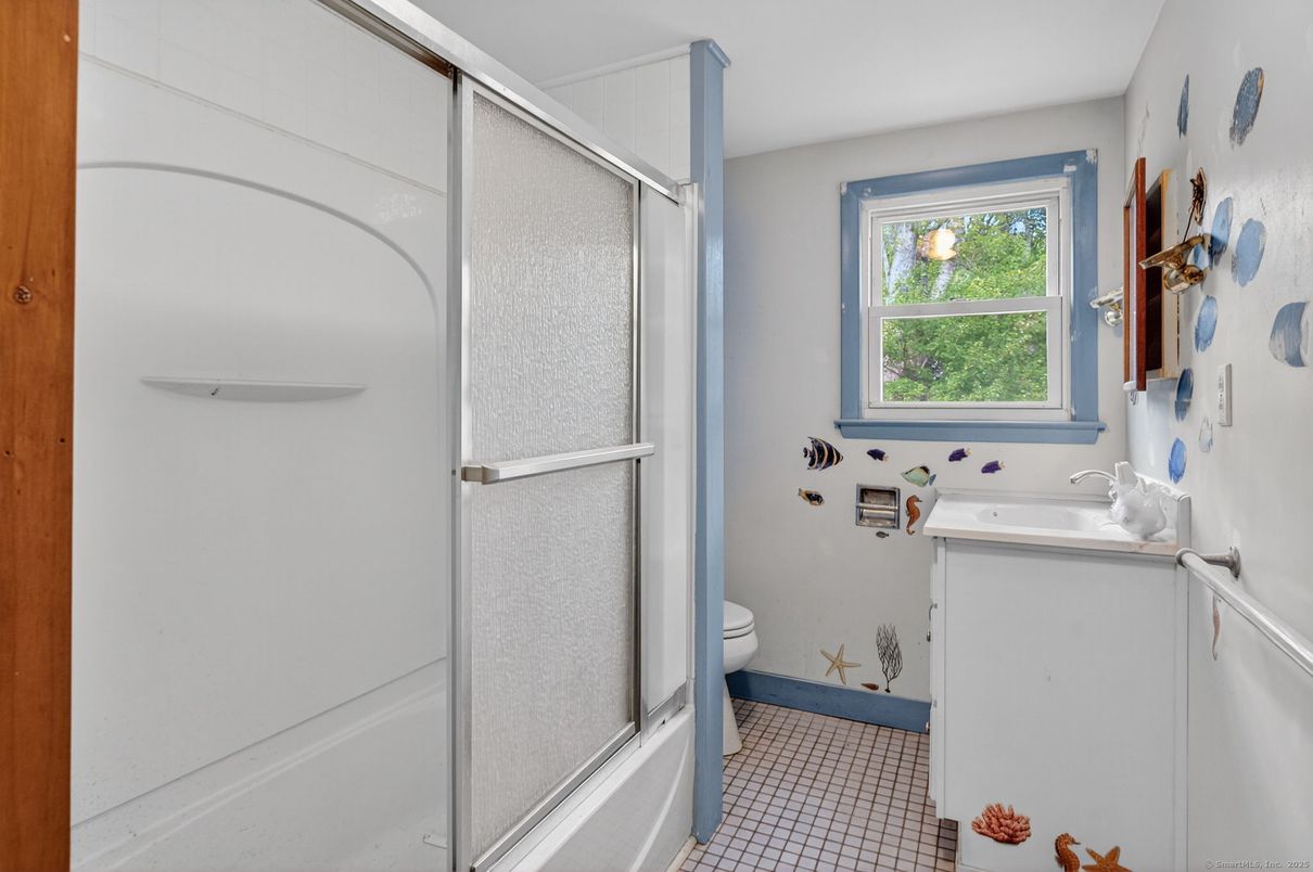 Bathroom, Glass Shower, Interior