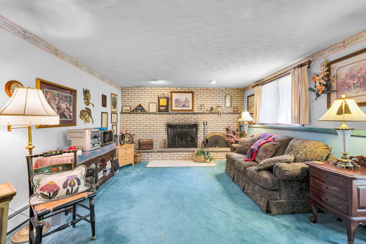 Fireplace, Interior, Living room, Stone Walls