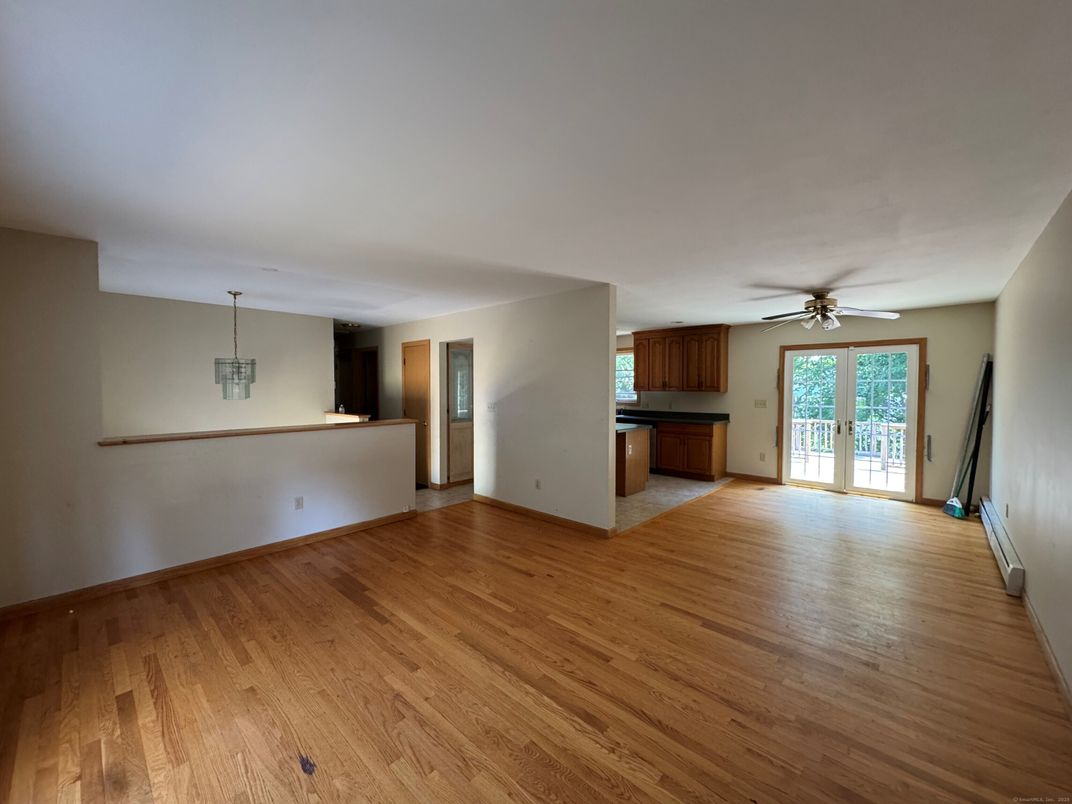 Empty room, Interior, Kitchen, Wood Texture Flooring