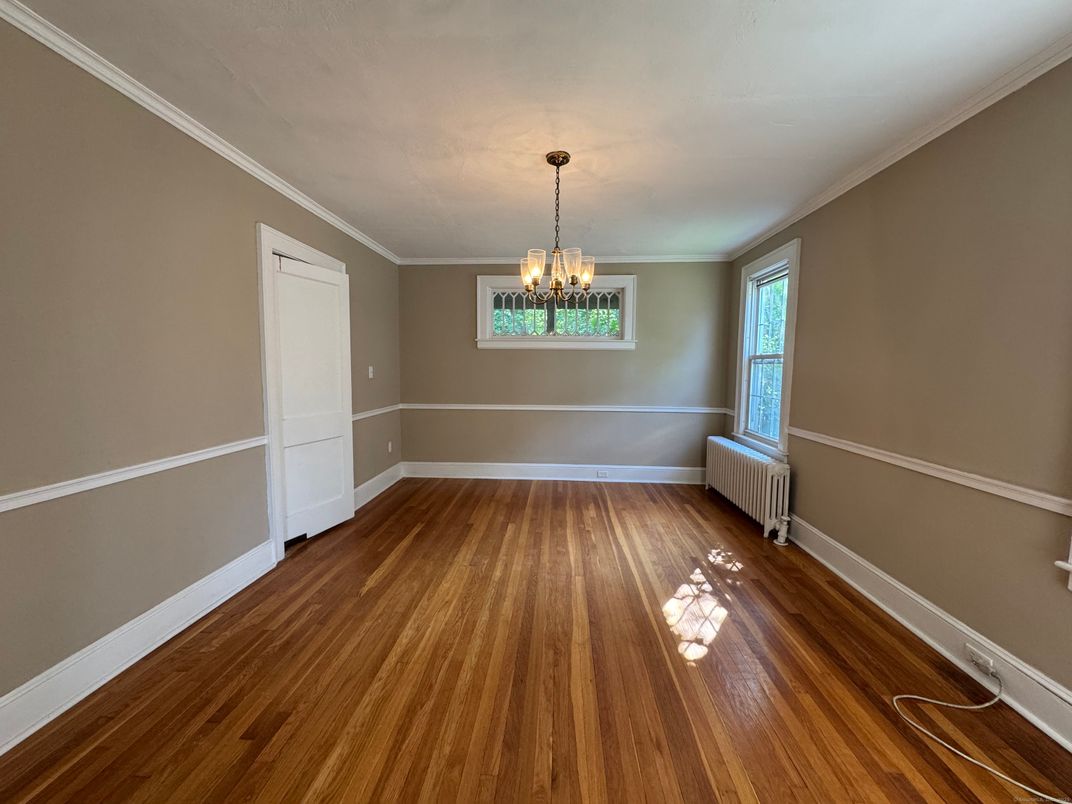 Chandelier, Empty room, Interior, Wood Texture Flooring