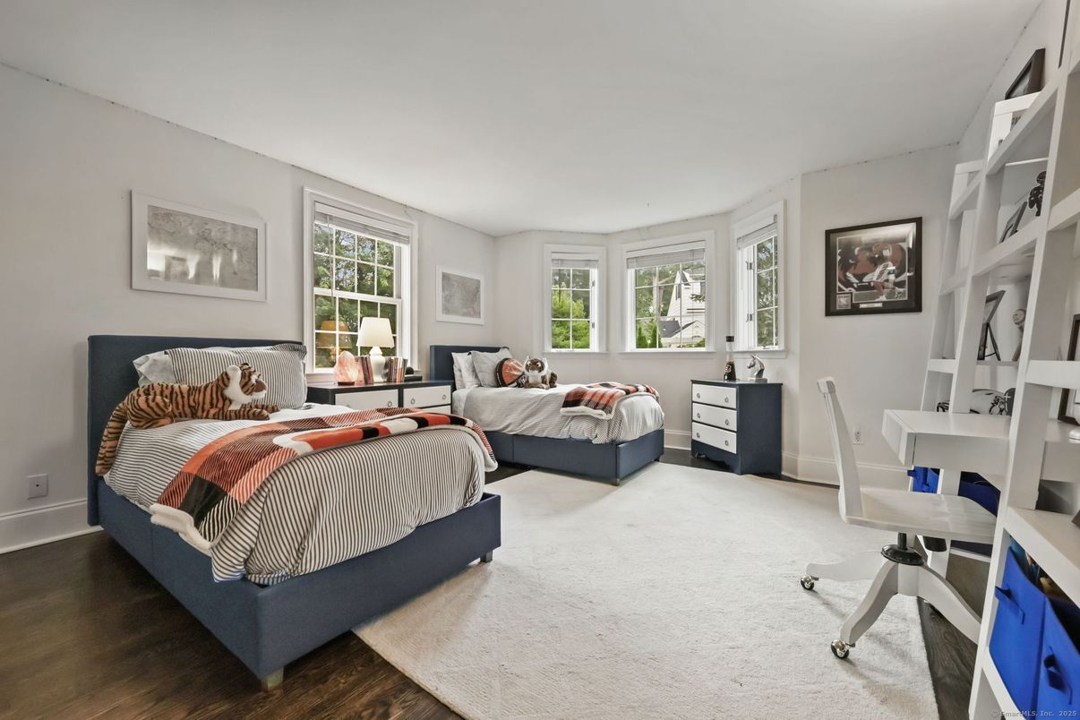 Bedroom, Home Office, Interior, Wood Texture Flooring