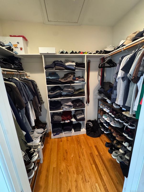 Interior, Walk-in Closets, Wood Texture Flooring