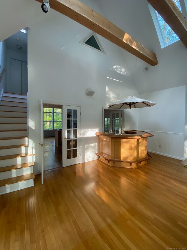 Interior, Wooden Beams, Wood Texture Flooring