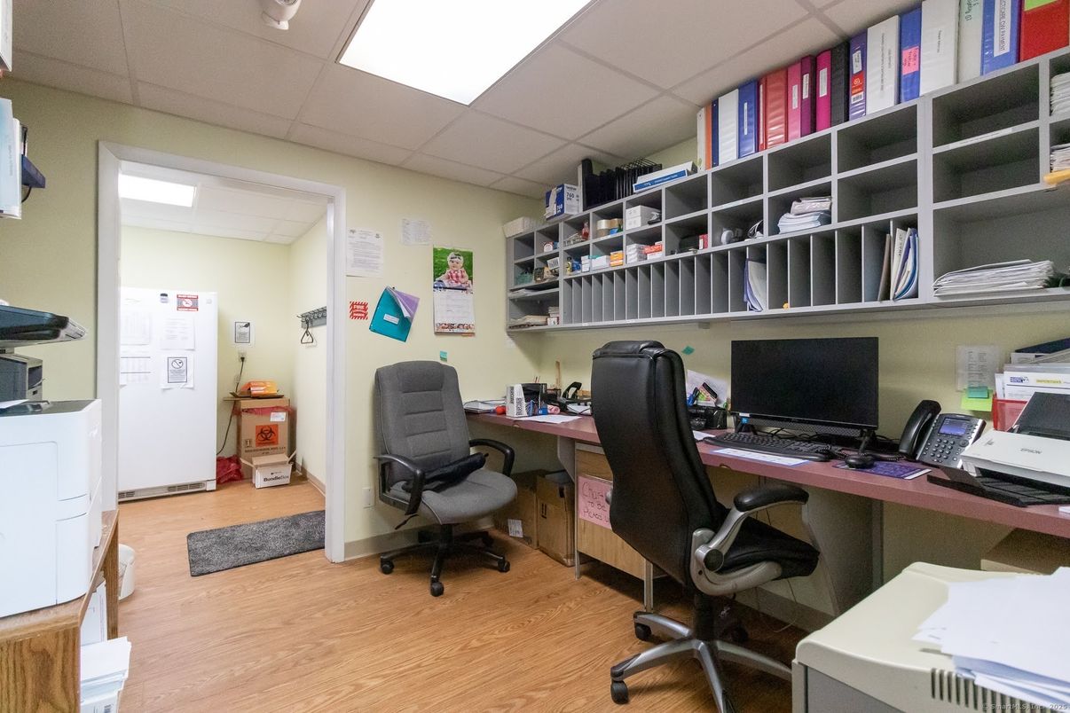 Home Office, Interior, Wood Texture Flooring
