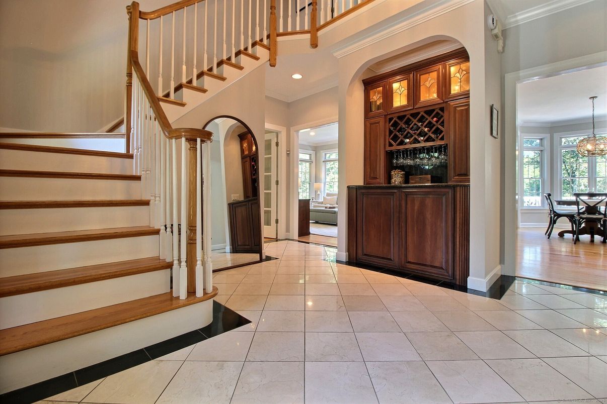 Chandelier, Dining room, Interior, Recessed Lighting