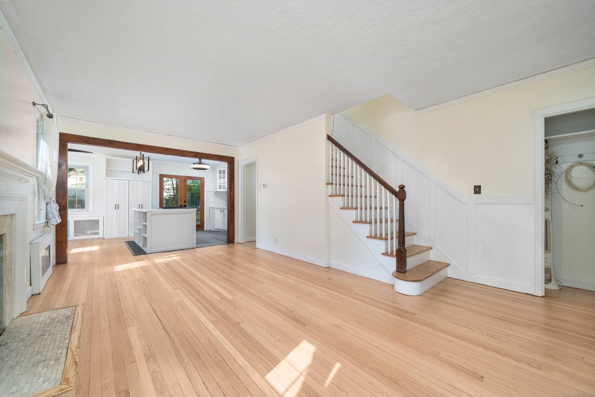 Fireplace, Interior, Wood Texture Flooring