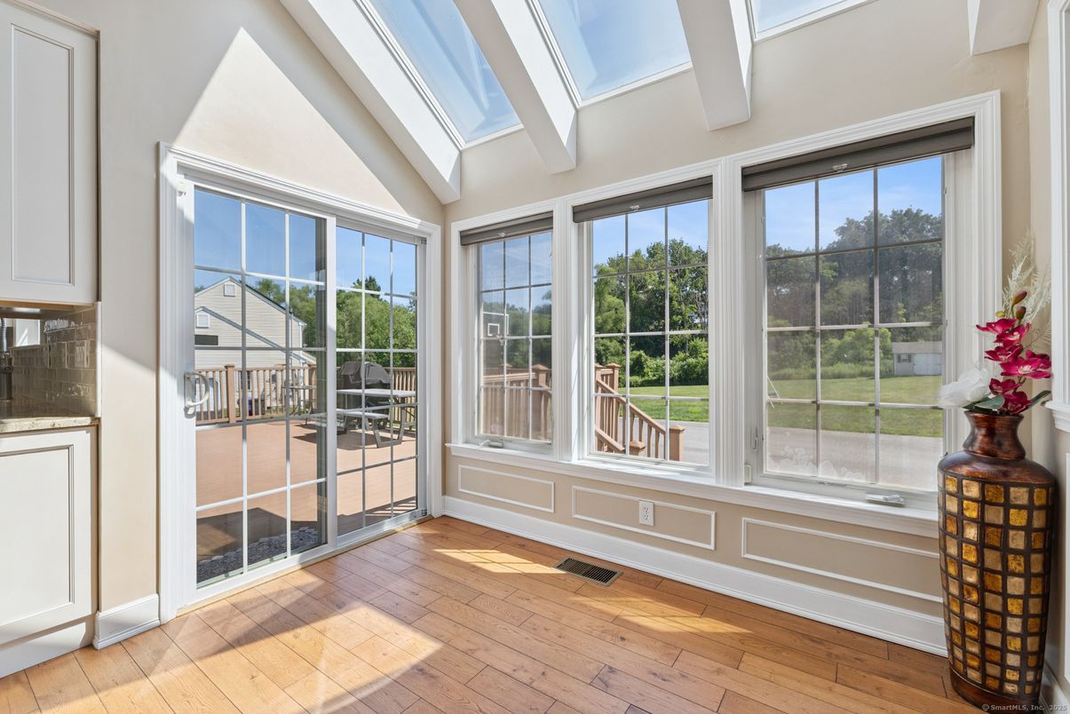 Glass Ceilings, Interior, Sun Room, Wood Texture Flooring
