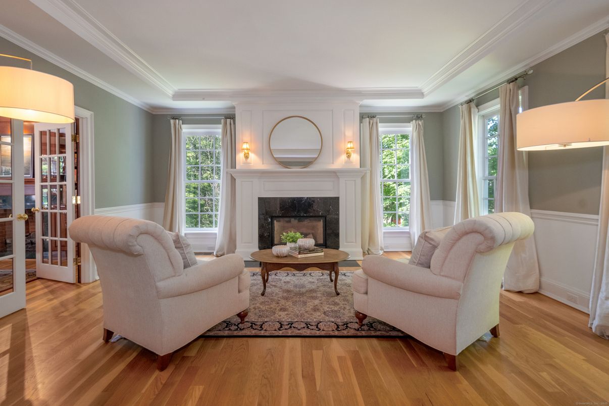 Fireplace, Interior, Living room, Wood Texture Flooring