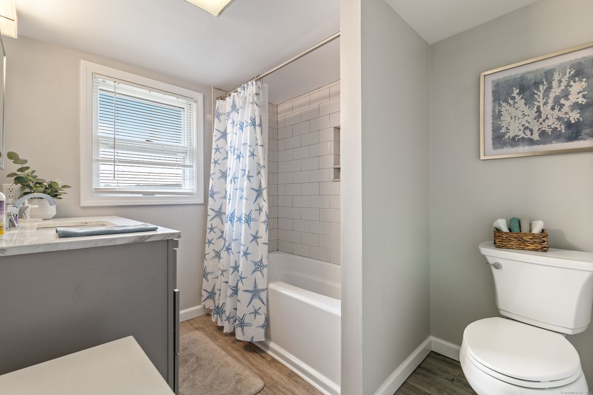 Bathroom, Interior, Wood Texture Flooring