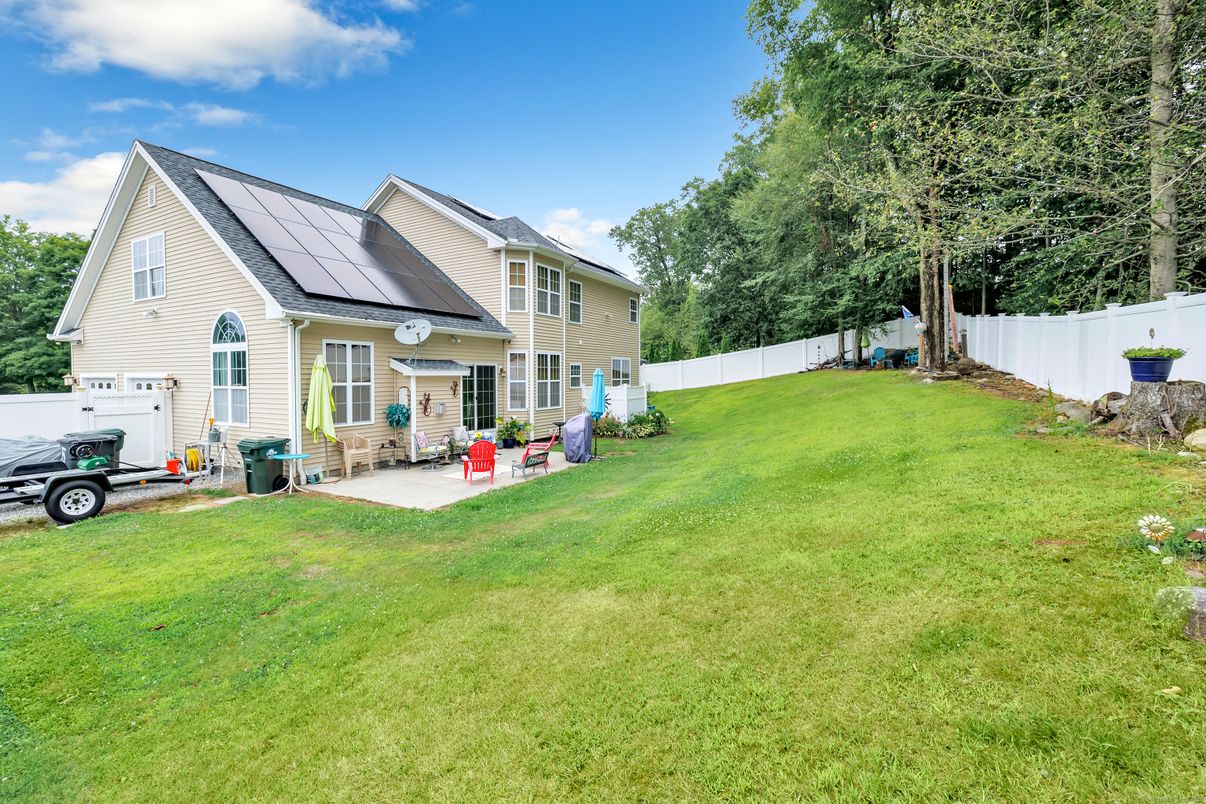 Backyard, Exterior, Solar Panels