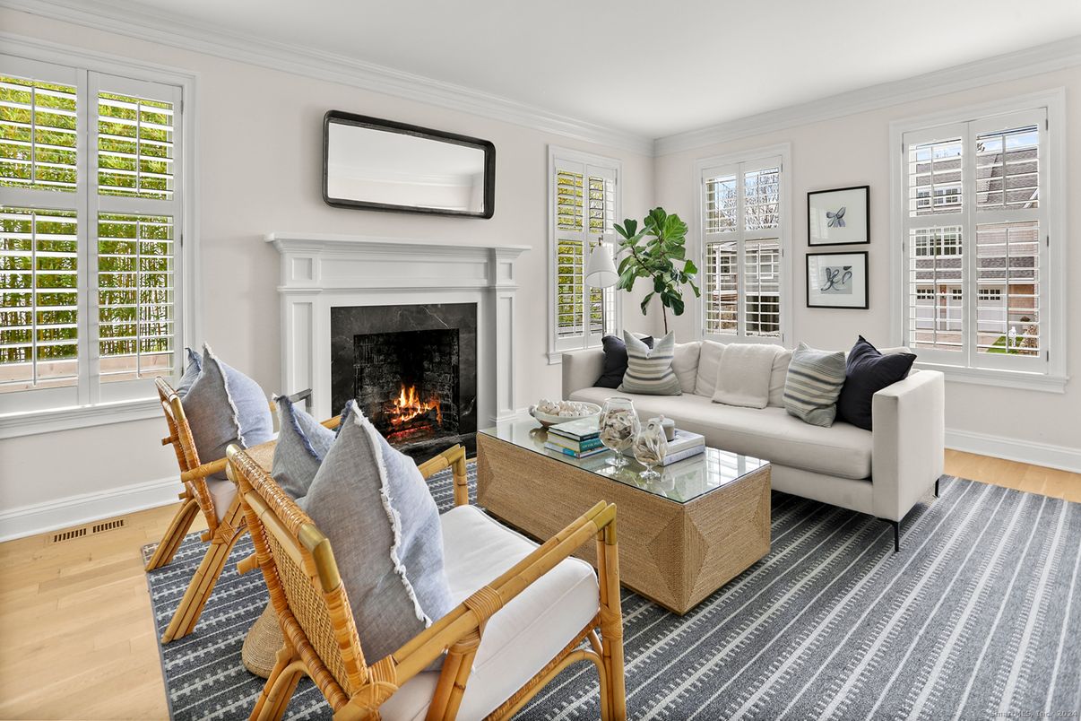 Fireplace, Interior, Living room, Wood Texture Flooring