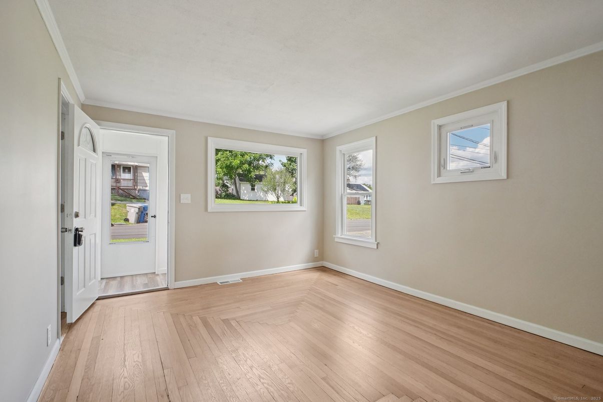 Empty room, Interior, Wood Texture Flooring
