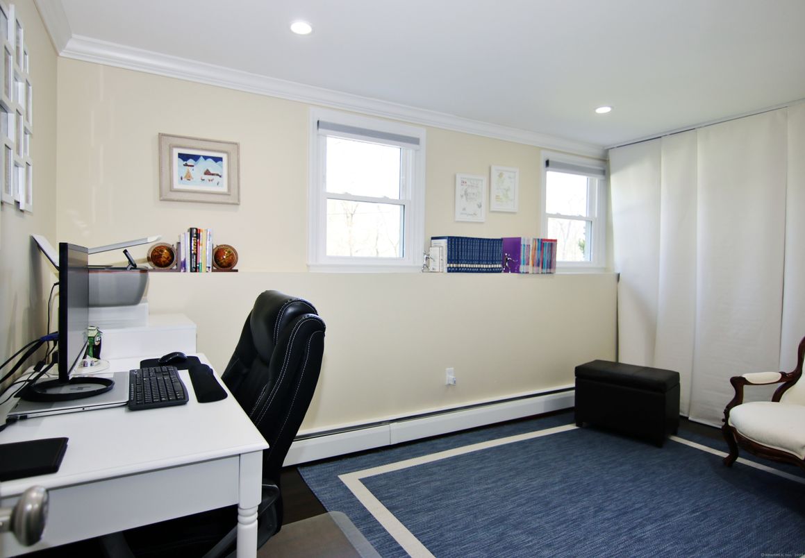 Home Office, Interior, Recessed Lighting
