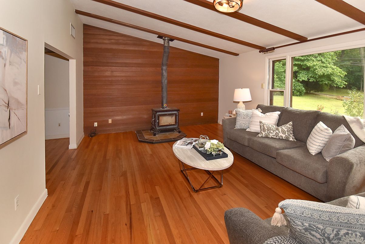 Interior, Living room, Wood Texture Flooring, Wooden Walls