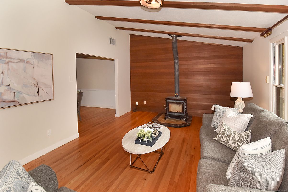 Interior, Living room, Wooden Beams, Wood Texture Flooring, Wooden Walls