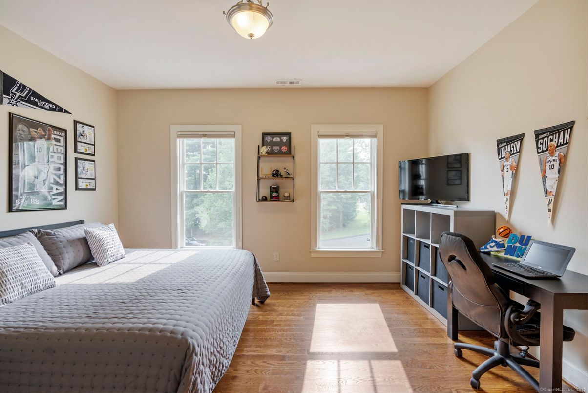 Bedroom, Home Office, Interior, Wood Texture Flooring