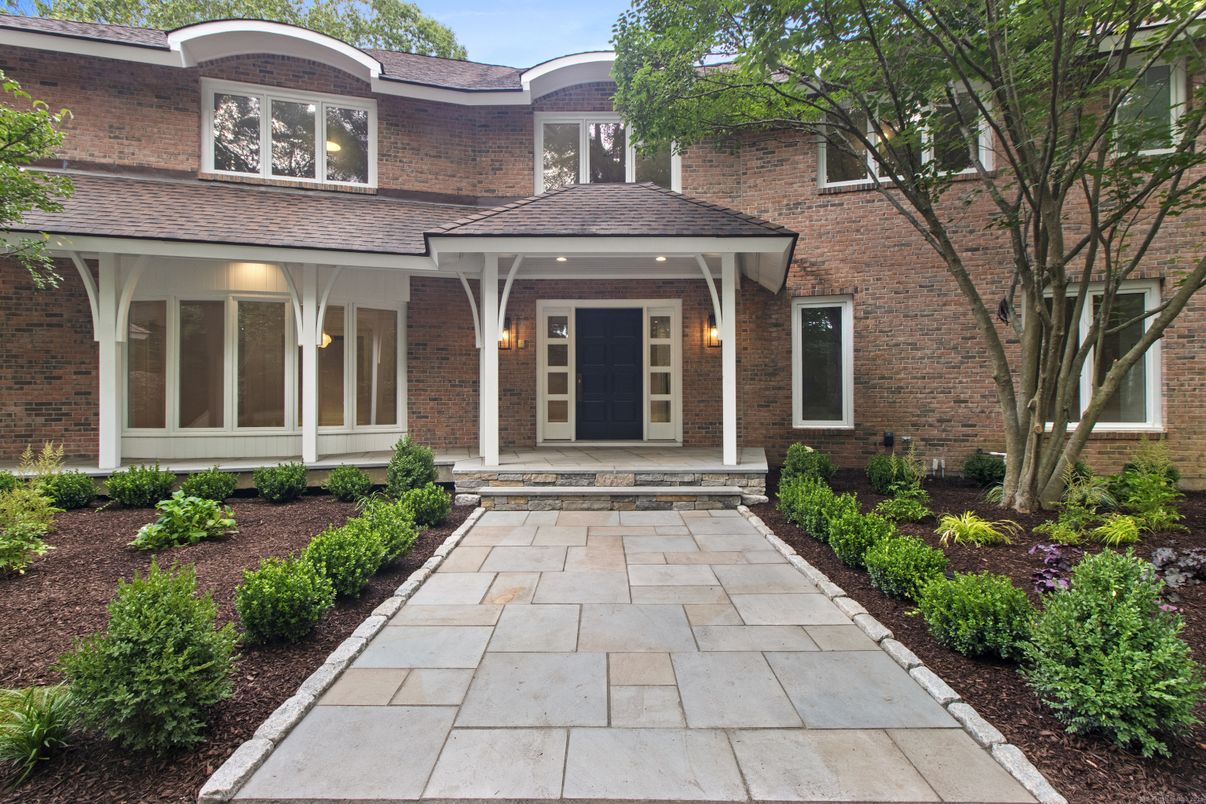Exterior, Facade, Brick Facade, French Provincial