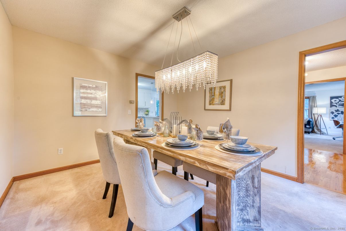 Chandelier, Dining room, Interior