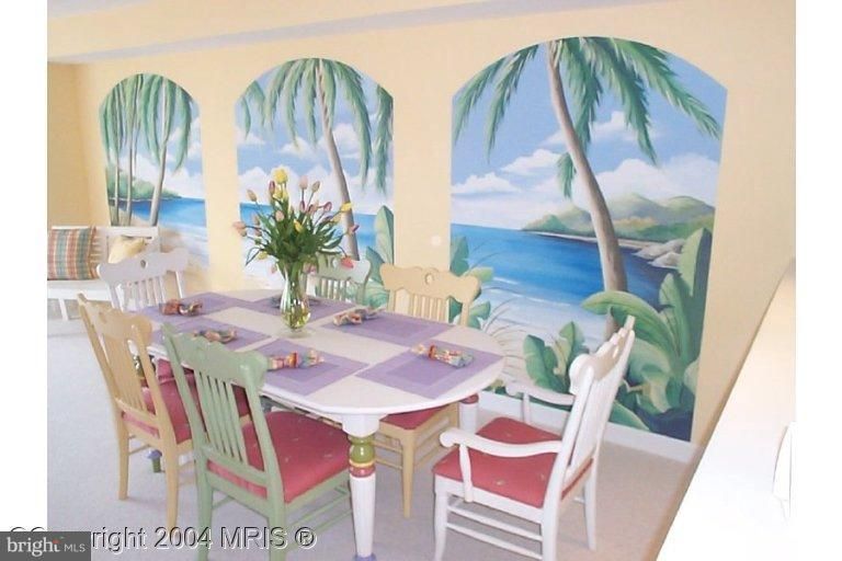 Dining room, Interior, Water
