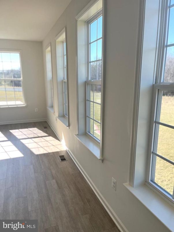Empty room, Interior, Wood Texture Flooring