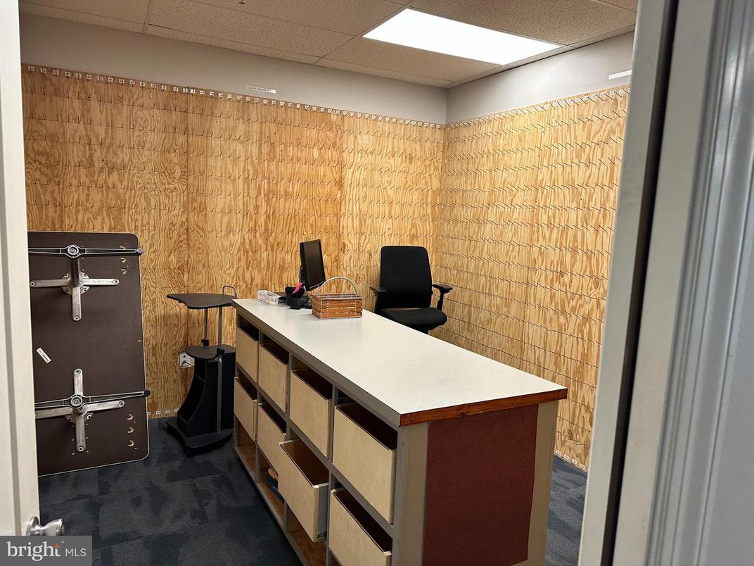 Home Office, Interior, Recessed Lighting