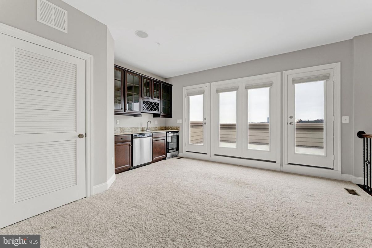 Empty room, Interior, Kitchen