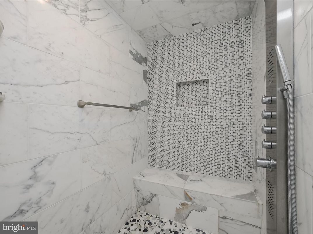 Bathroom, Interior, Marble Walls