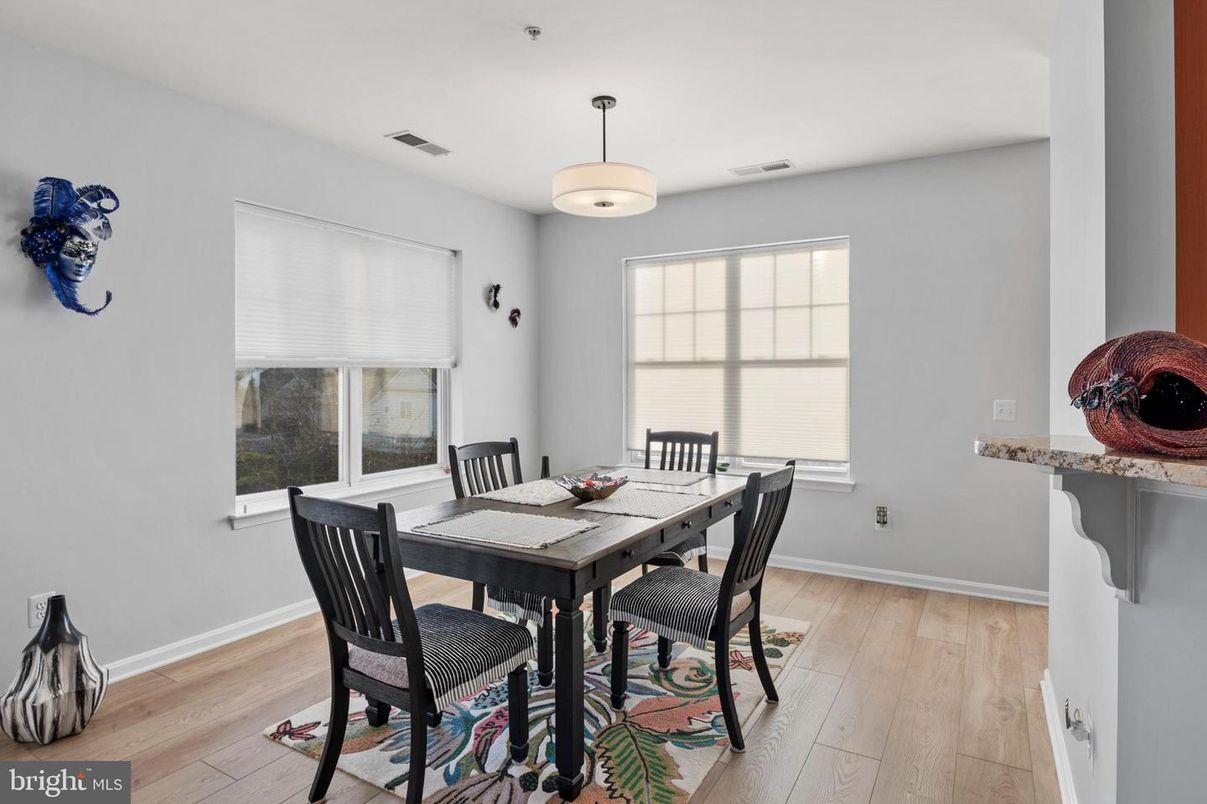 Dining room, Interior, Wood Texture Flooring