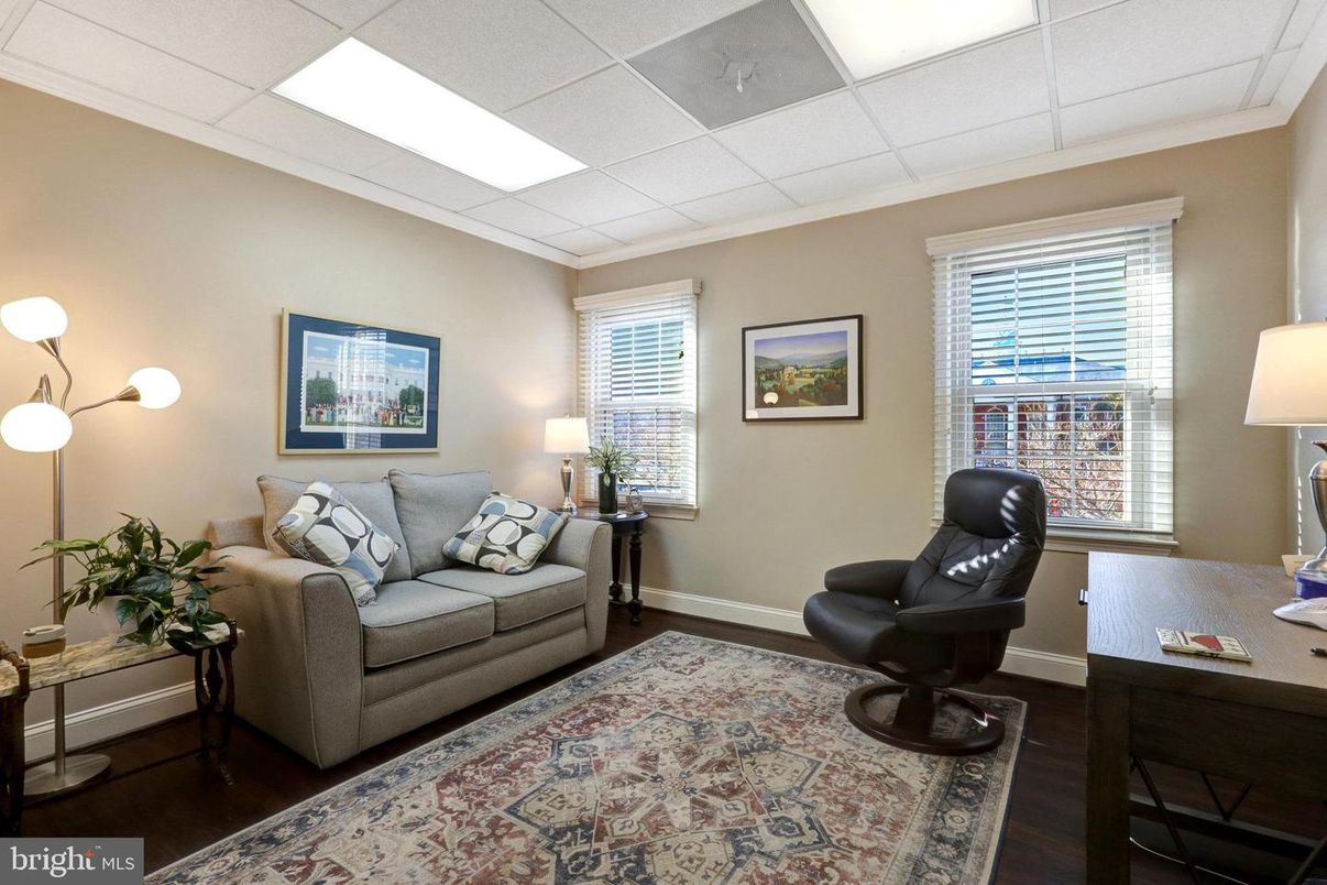 Home Office, Interior, Wood Texture Flooring