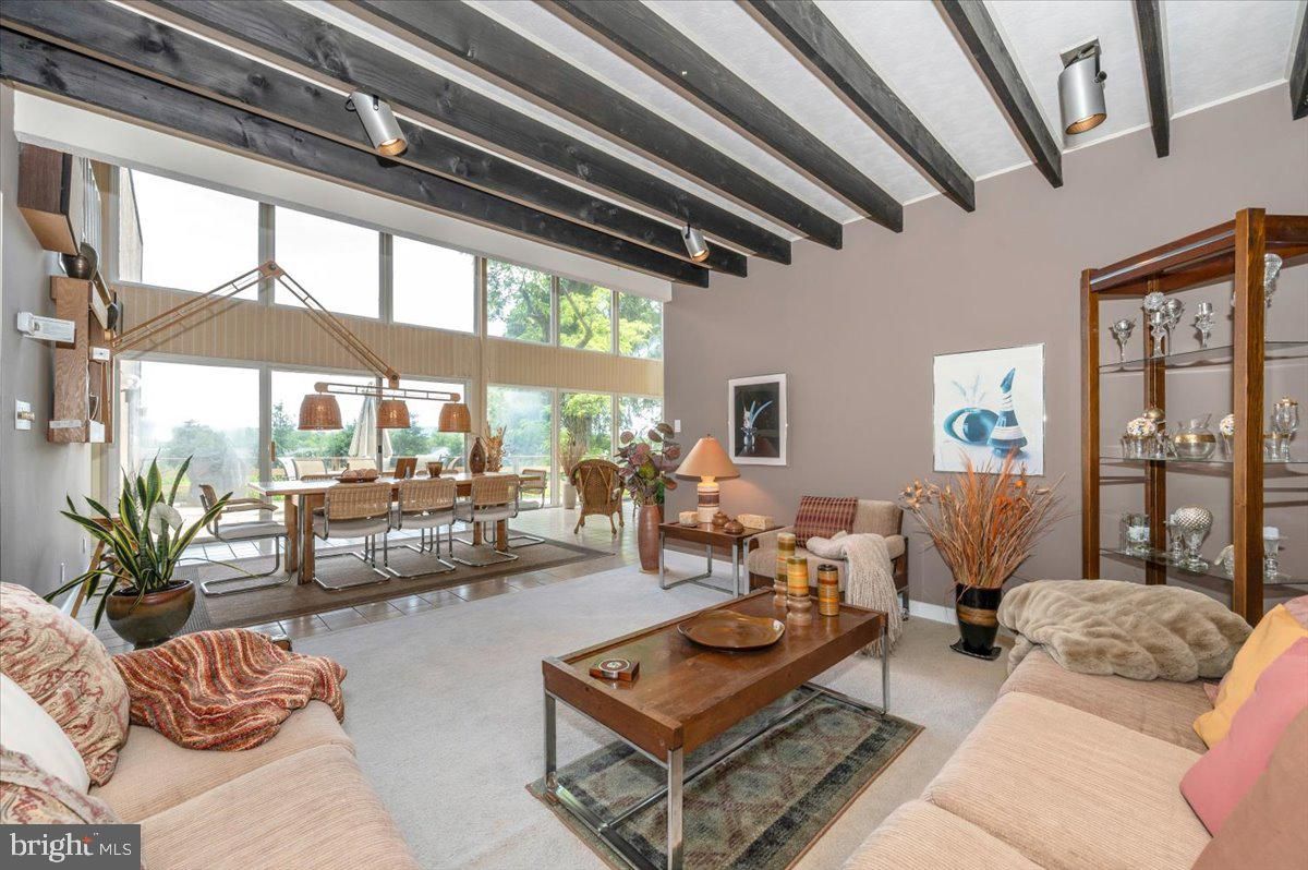 Dining room, Interior, Living room, Wooden Beams