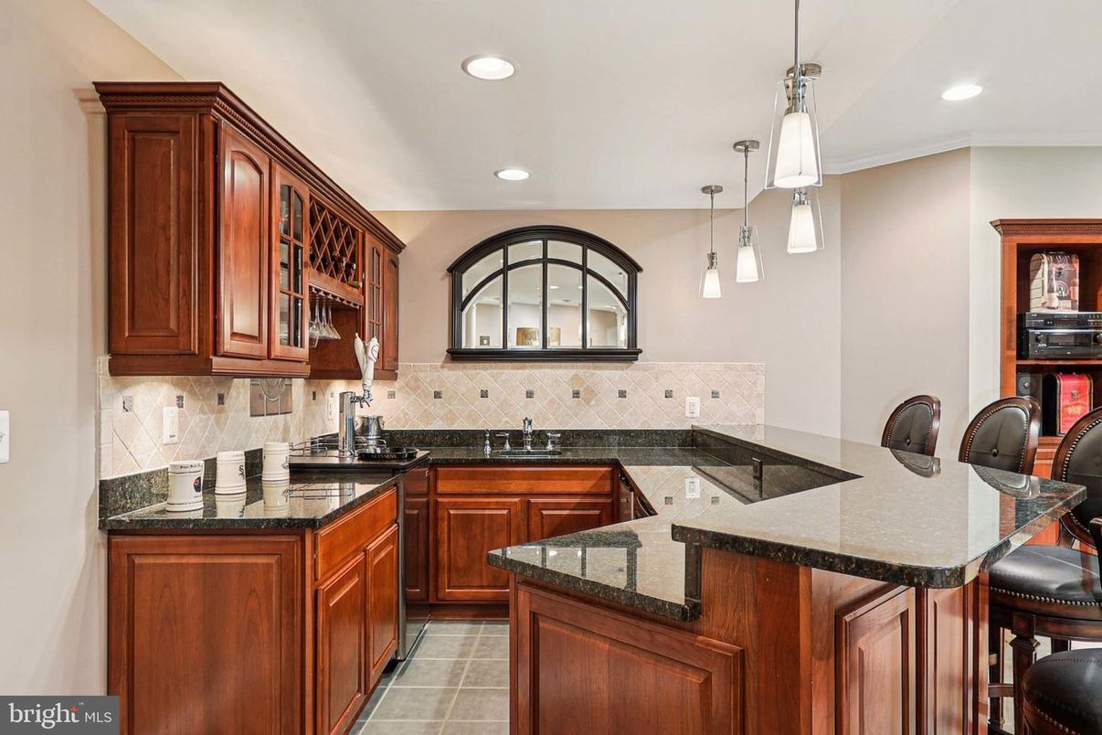 Interior, Kitchen, Pendant Lights, Recessed Lighting