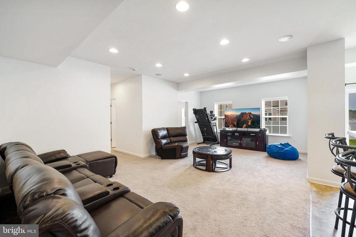 Home Theatre Room, Interior, Living room, Recessed Lighting