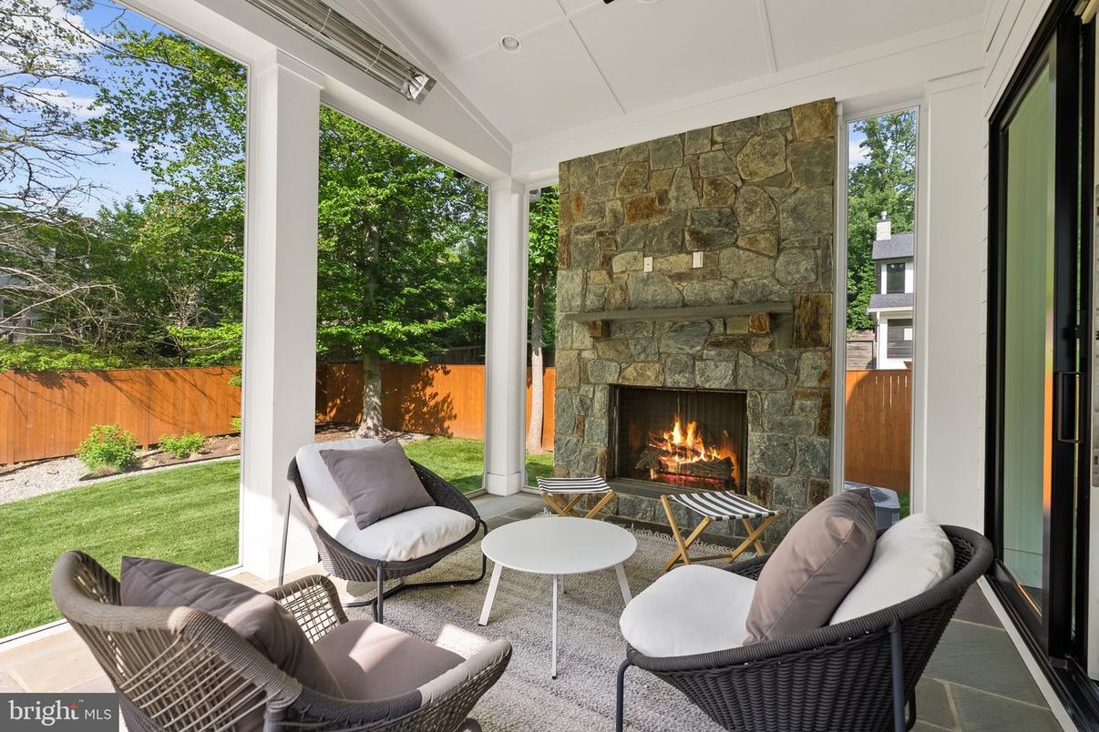 Fireplace, Interior, Living room, Stone Walls