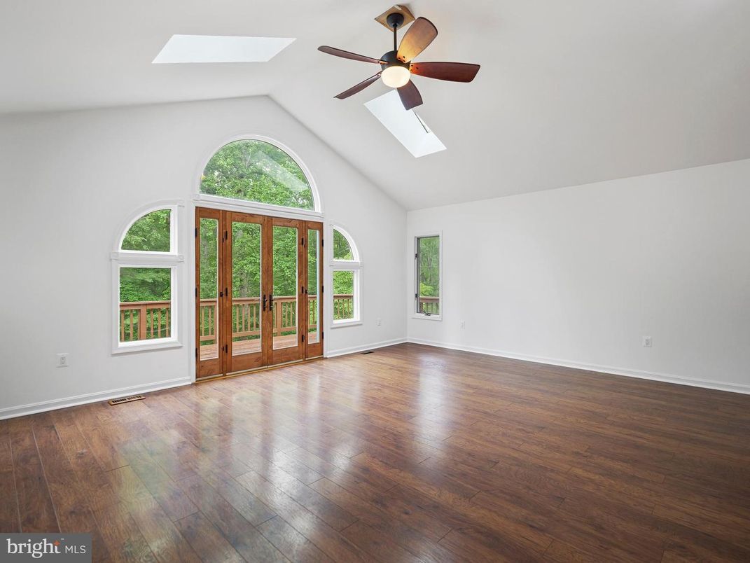 Empty room, Interior, Wood Texture Flooring