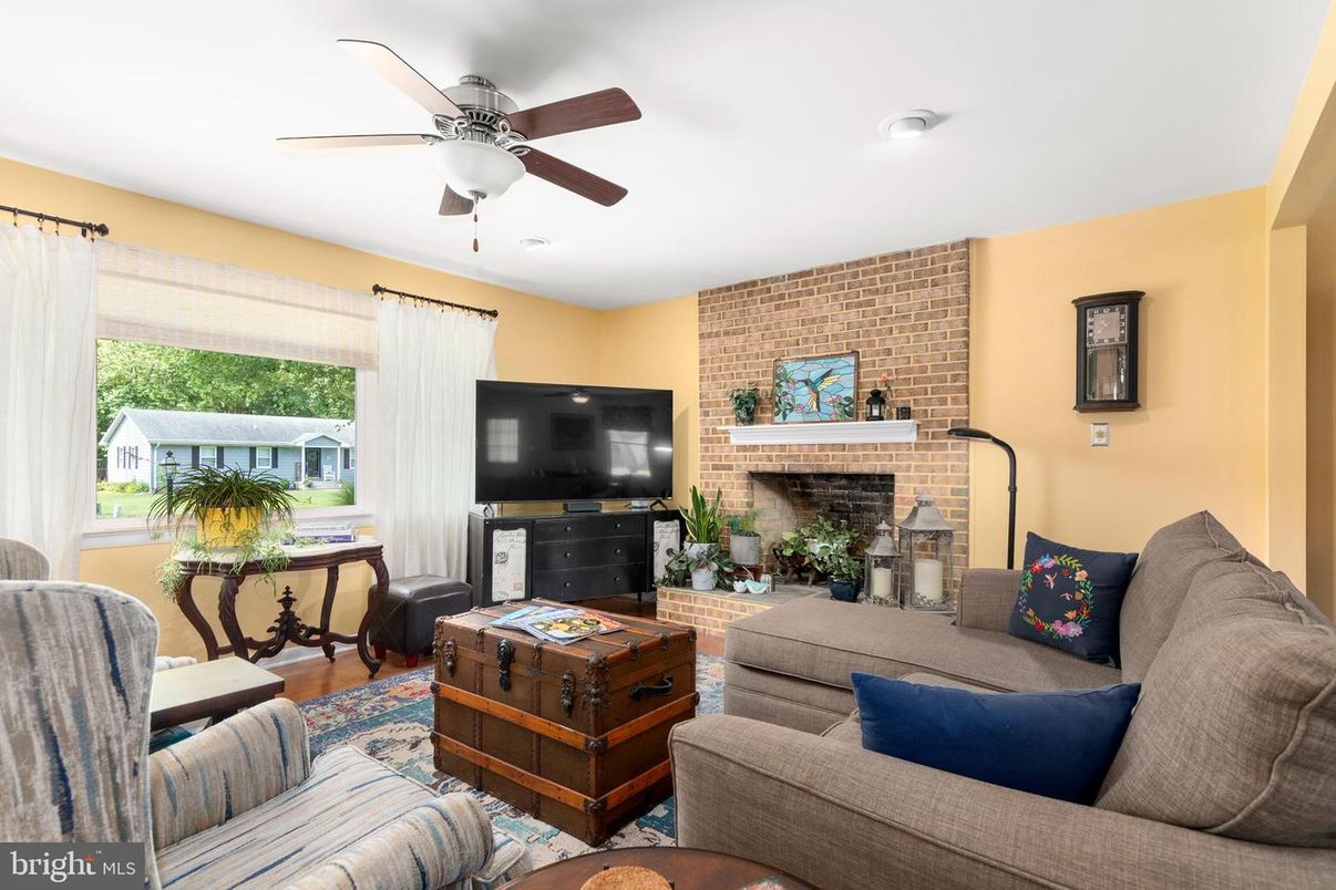 Fireplace, Interior, Living room, Stone Walls