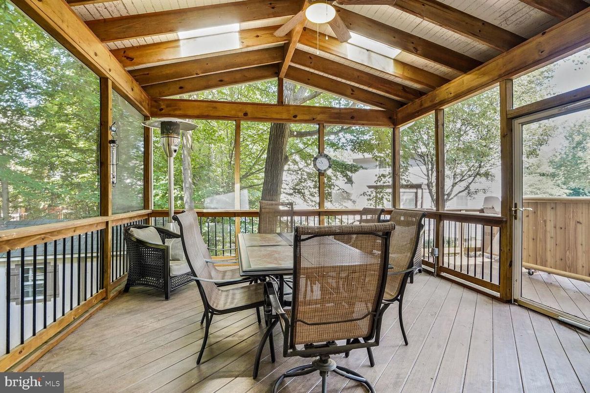 Home Office, Interior, Sun Room, Wooden Beams, Wooden Ceilings, Wood Texture Flooring